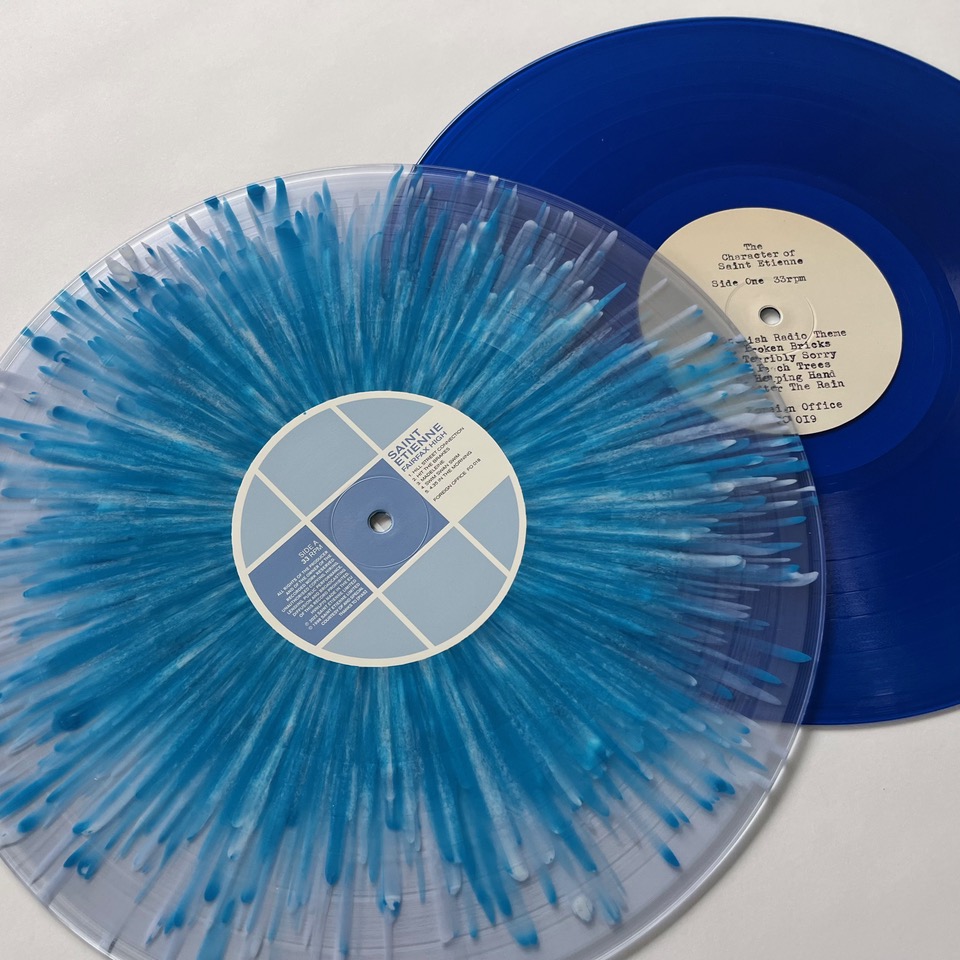 The Character Of Saint Etienne and Fairfax High on colour vinyl